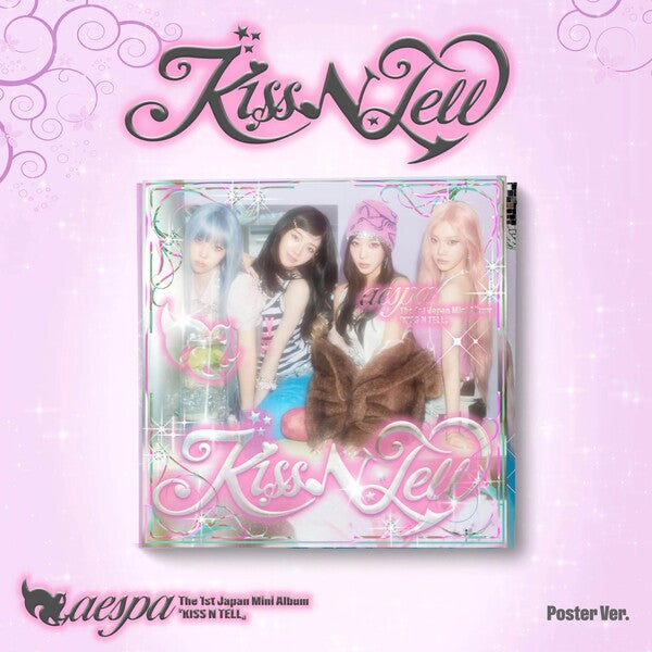 aespa - 1st Japanese Mini Album 'KISS N TELL' (Poster ver.)