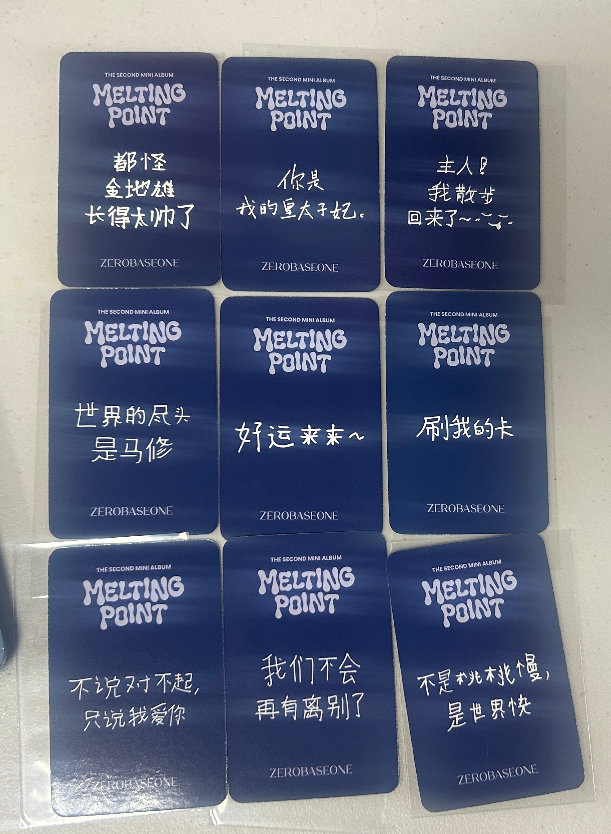 [PC] ZEROBASEONE - 'MELTING POINT' STARRIVER POB (RED RIDING HOOD)