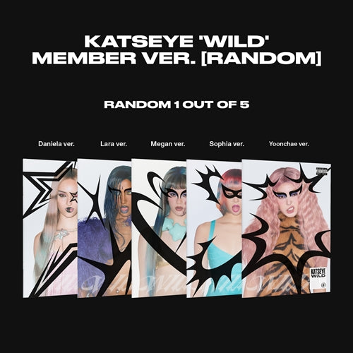 KATSEYE - 3rd Mini Album 'WILD' (Member ver.)