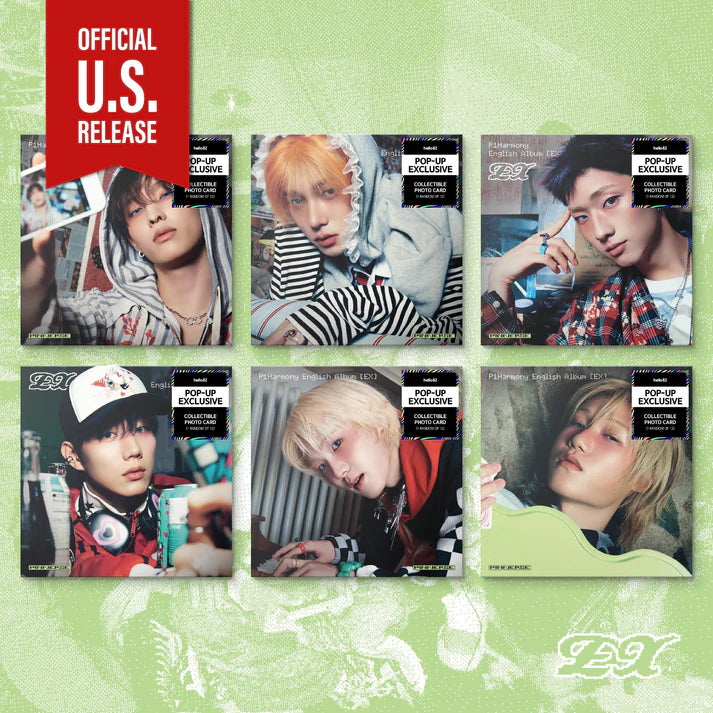 [POP-UP EXCLUSIVE] P1Harmony - 1st English Album 'EX' (Compact ver.)