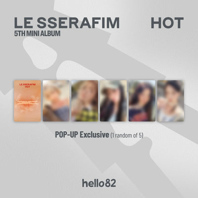 [HELLO82 POP-UP] LE SSERAFIM - 5th Mini Album 'HOT' (COMPACT ver.)