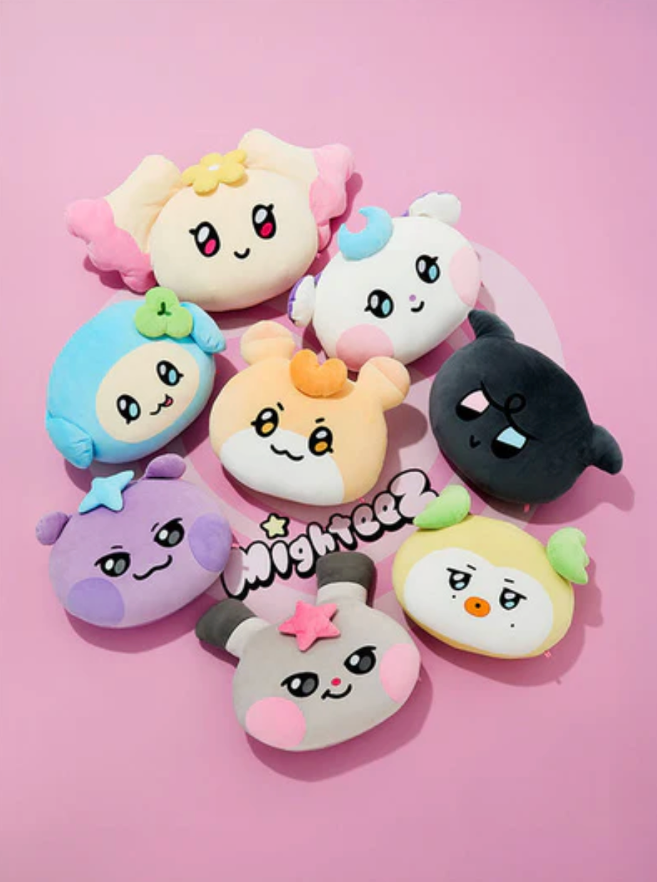 ATEEZ - MIGHTEEZ x LINE FRIENDS / BIG FACE CUSHION / Official Merchandise