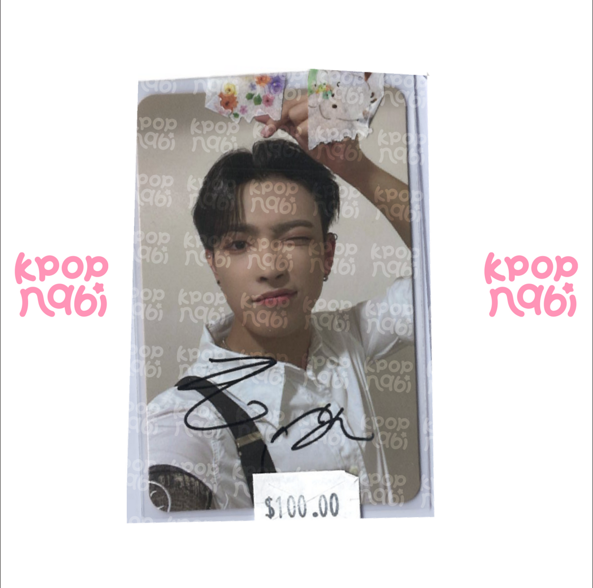 [PC] ATEEZ - Hongjoong - 'THE WORLD EP 1 MOVEMENT' VCE ** SIGNED PHOTOCARD **