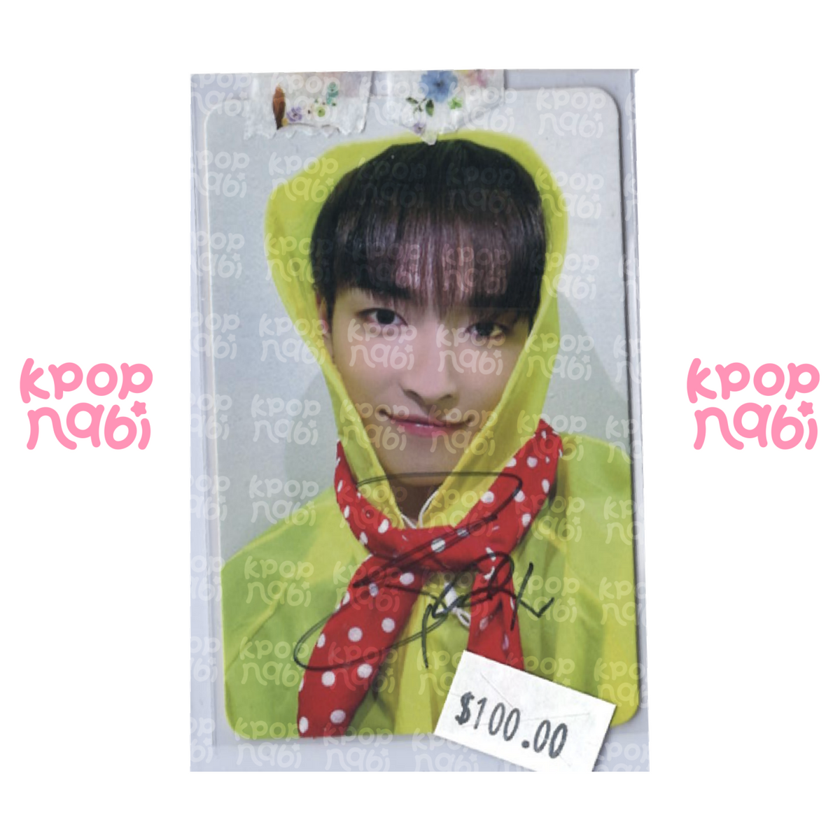 [PC] ATEEZ - Hongjoong - 'GOLDEN HOUR : PART 1' MAKESTAR POB ** SIGNED PHOTOCARD **