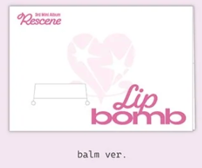 RESCENE - 3rd Mini Album 'lip bomb' (Photocard ver.) QR ALBUM