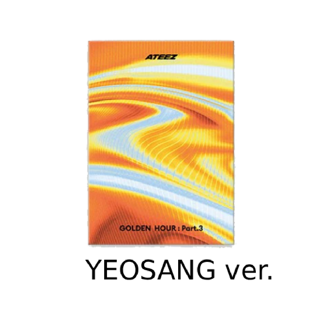 ateez minirecord ユニット ウヨン サン golden hour ATEEZ - 12th Mini Album [GOLDEN HOUR : Part.3] (POCAALBUM VER