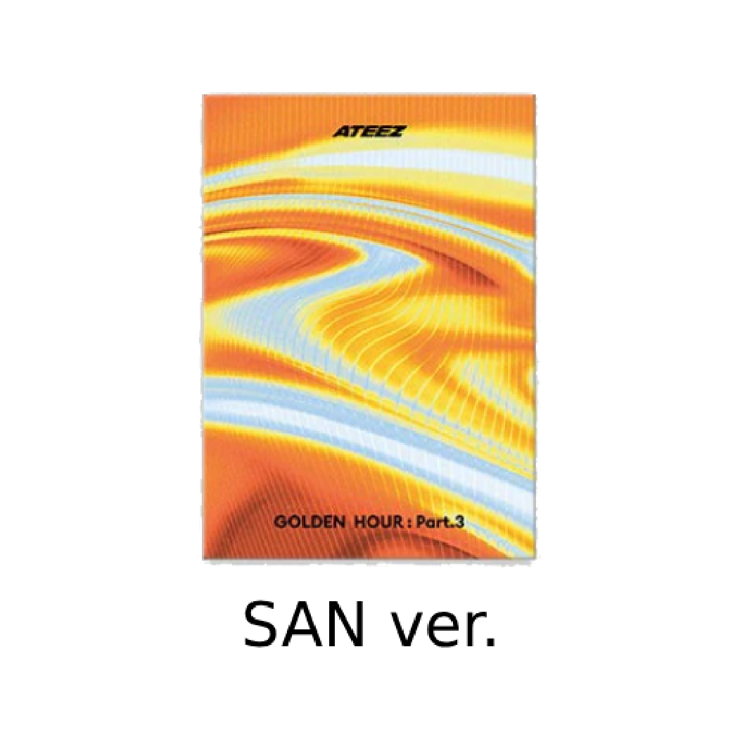ATEEZ – 12th Mini Album 'GOLDEN HOUR : Part.3' (POCAALBUM VER