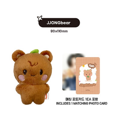 ATEEZ - Tiny Plush Doll / ANITEEZ IN THE CALLING / Official Merchandise