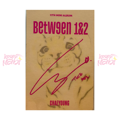[PC] TWICE - Chaeyoung 'Between 1&2' (Standard ver.)