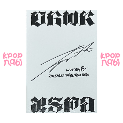 [PC] aespa - Winter 'DIRTY WORK' (DIRTY CODE ver.)