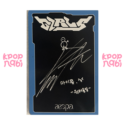 [PC] aespa - Winter 'Girls' (KWANGYA ver.)