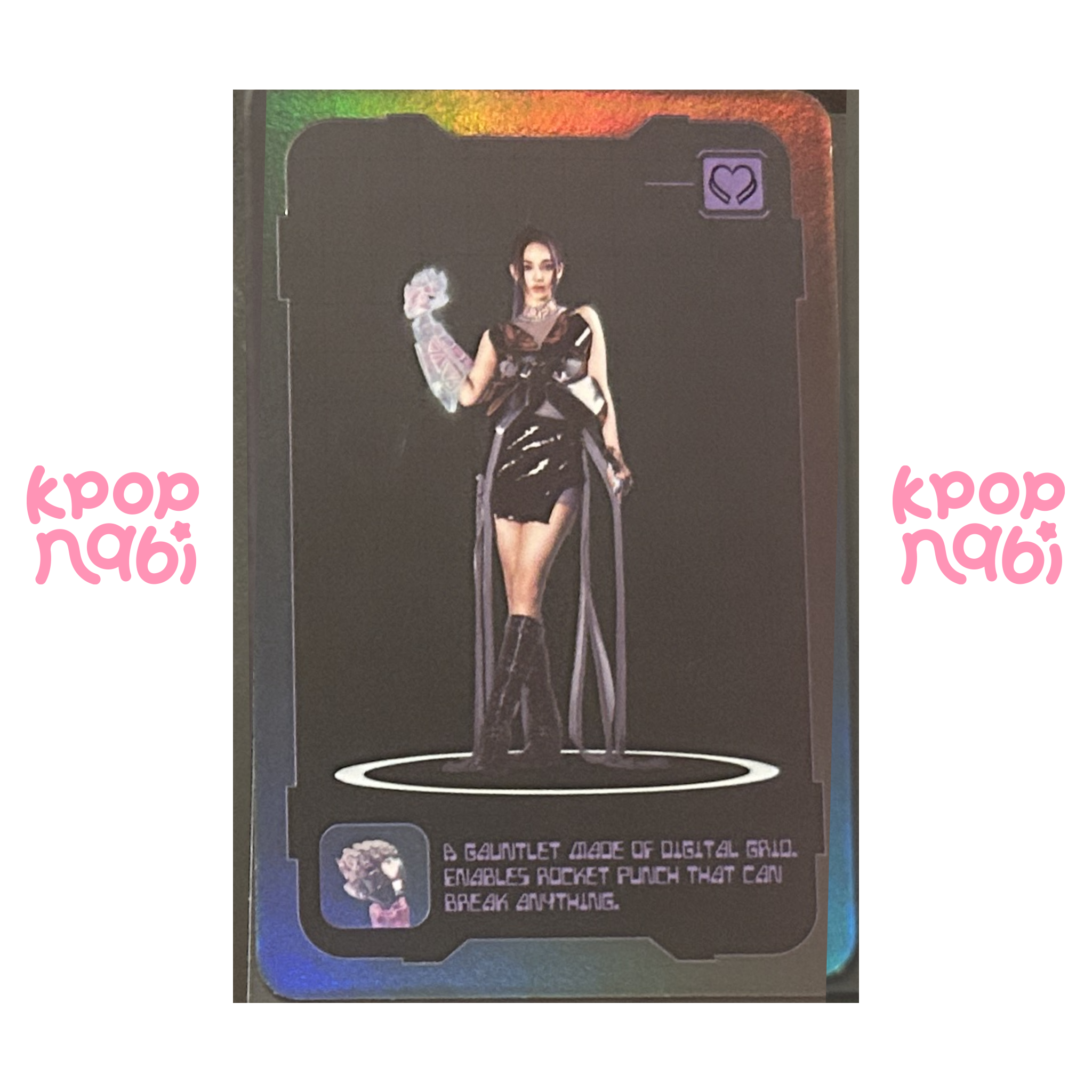 [PC] aespa - Karina 'Girls' (Standard ver.) KWANGYA CHARACTER CARD ver.