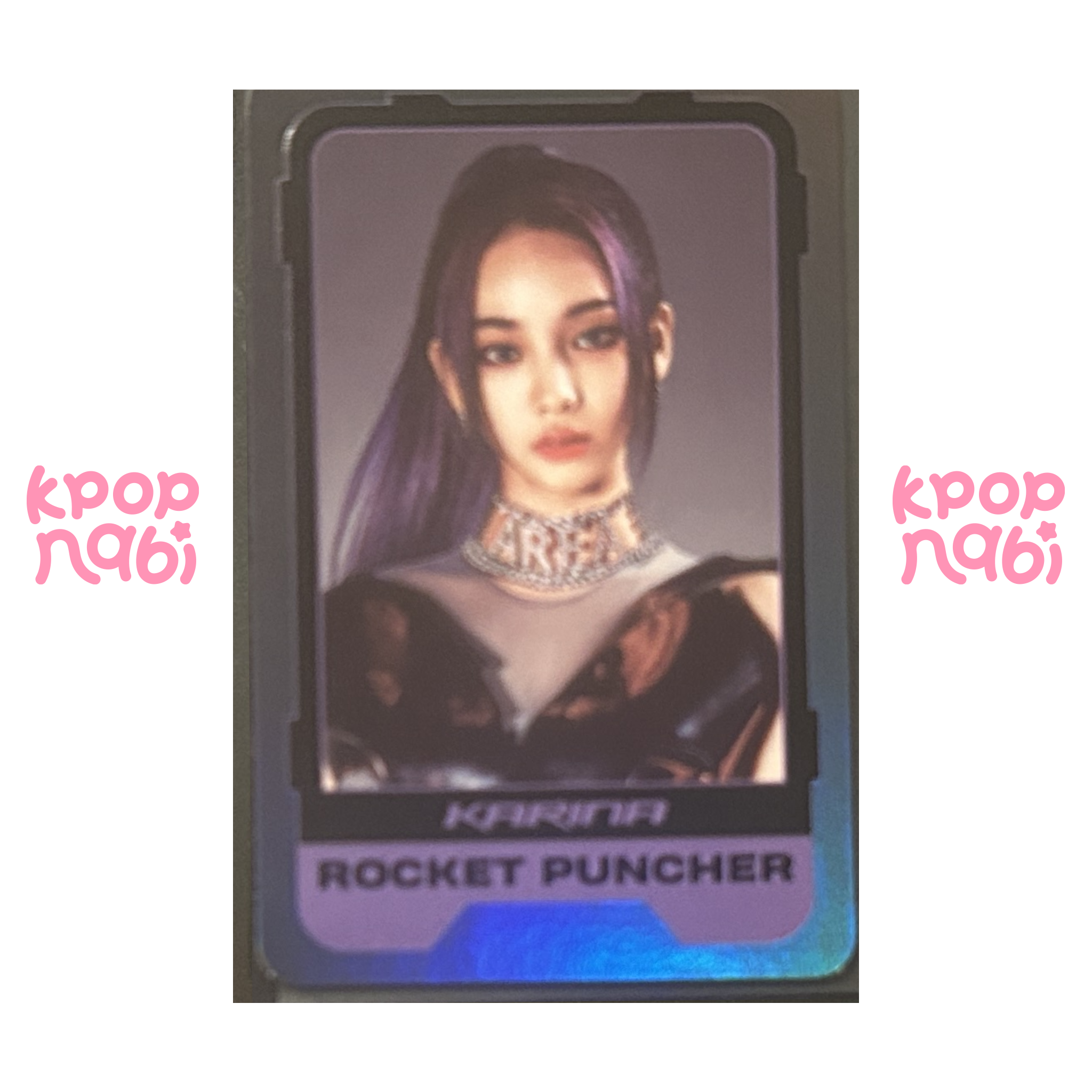 [PC] aespa - Karina 'Girls' (Standard ver.) KWANGYA CHARACTER CARD ver.