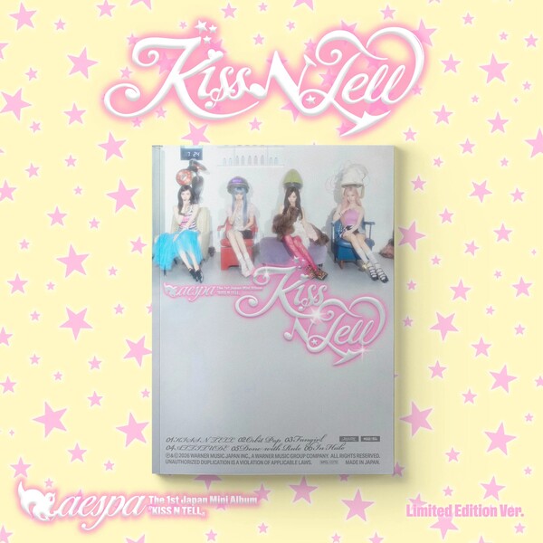 aespa - 1st Japanese Mini Album 'KISS N TELL' (Limited Edition ver.)