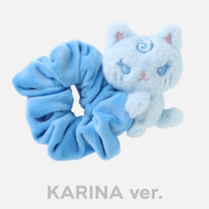 aespa - CHARACTER SCRUNCHIE  / 2025 LIVE TOUR - SYNK : PARALLEL LINE  / Official Merchandise