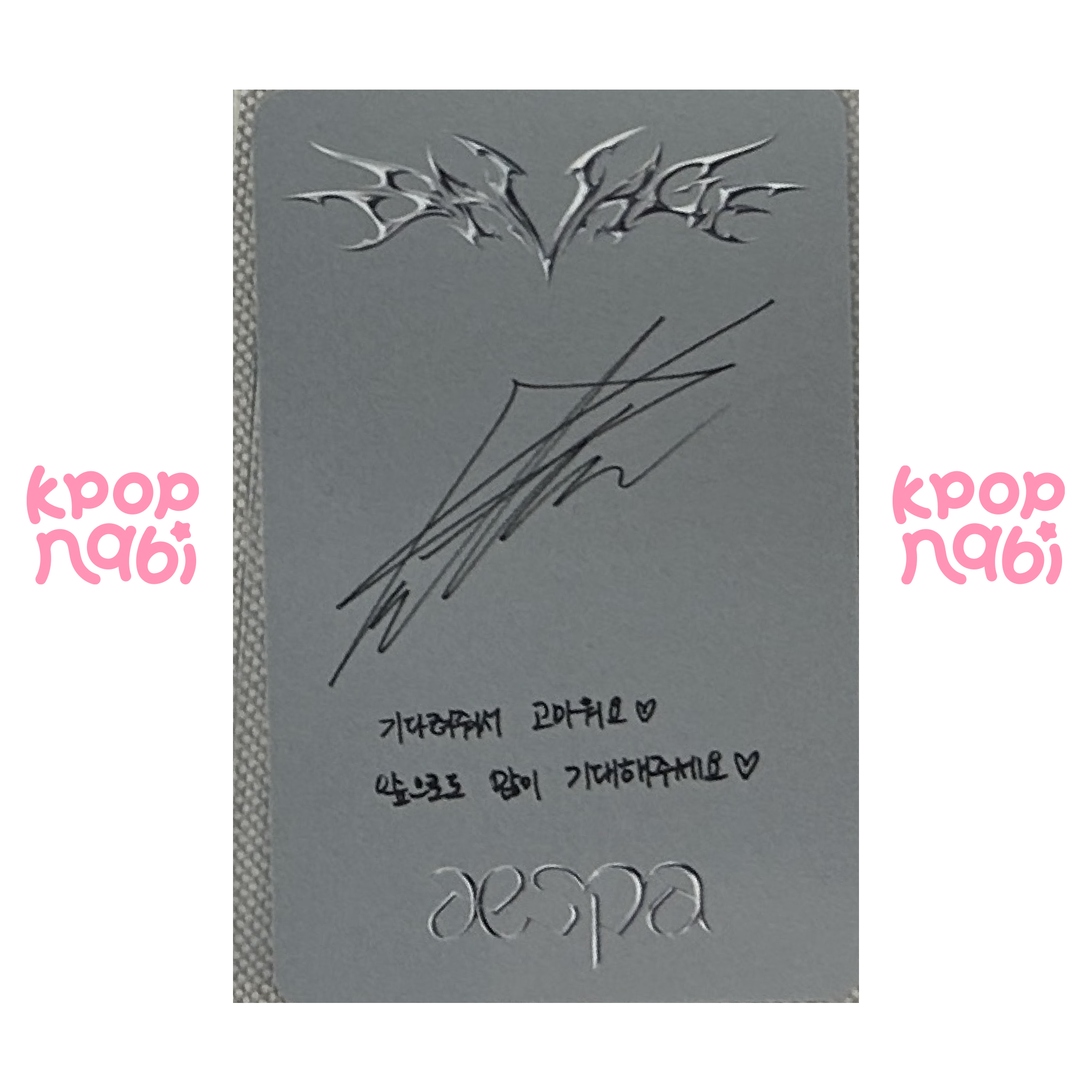 [PC] aespa - Winter 'Savage' (SYNK DIVE ver.)