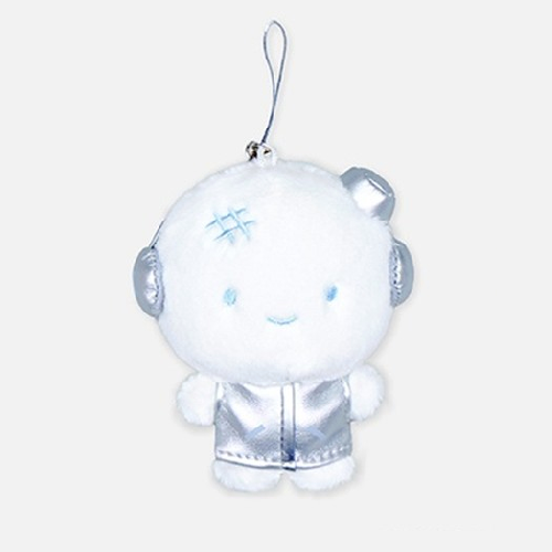 aespa - FANLIGHT DOLL KEYRING / SYNK aeXIS LINE / Official Merchandise (SILVER ver.)