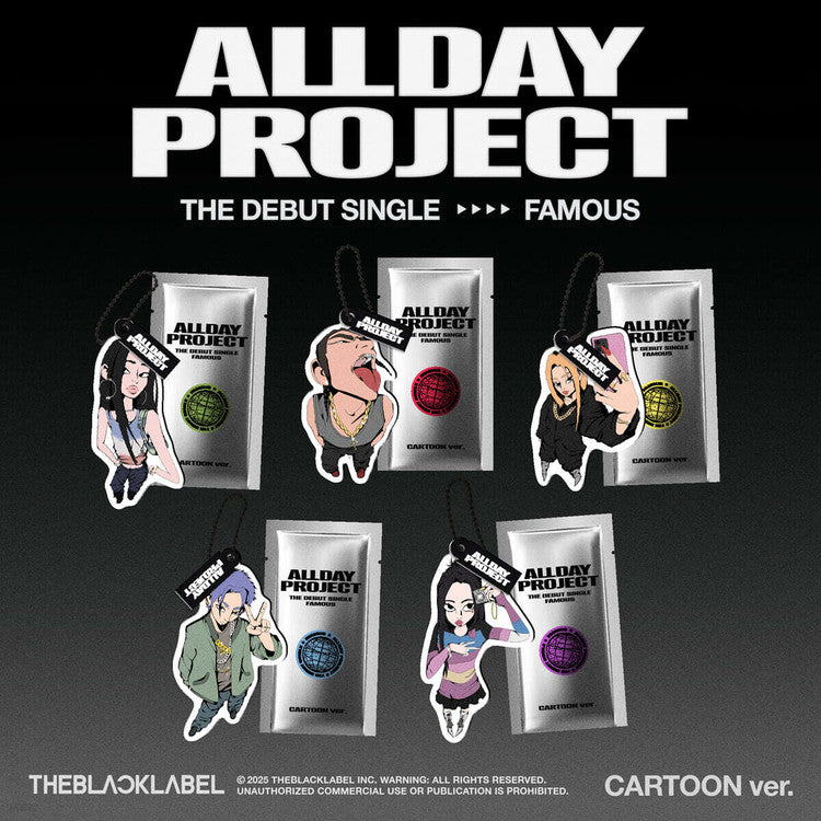 ALLDAY PROJECT - 1st Single Album 'FAMOUS' (CARTOON ver.)