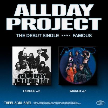 ALLDAY PROJECT - 1st Single Album 'FAMOUS' (Standard ver.)