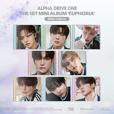 ALPHA DRIVE ONE - 1st Mini Album 'EUPHORIA' (JEWEL CASE ver.)