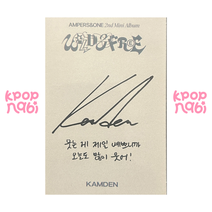 [PC] AMPERS&ONE - Kamden 'Wild & Free' (Standard ver.) KICK ver. #2