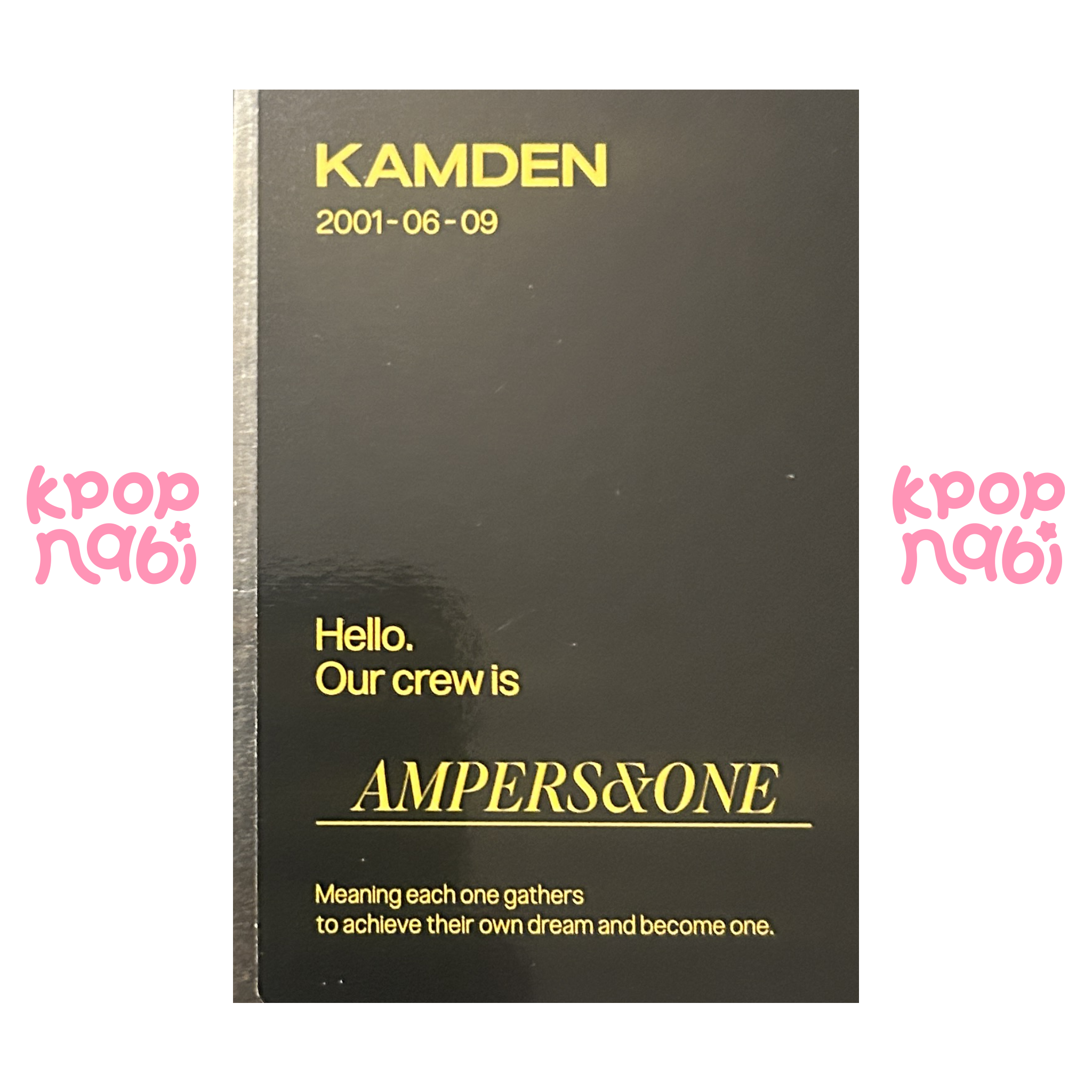 [PC] AMPERS&ONE - Kamden 'Wild & Free' (Standard ver.) KICK ver. #3