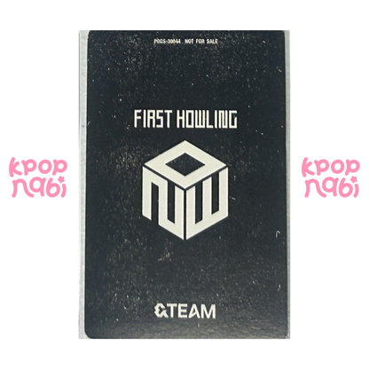 [PC] &TEAM - Harua 'First Howling : NOW' (Standard ver.)