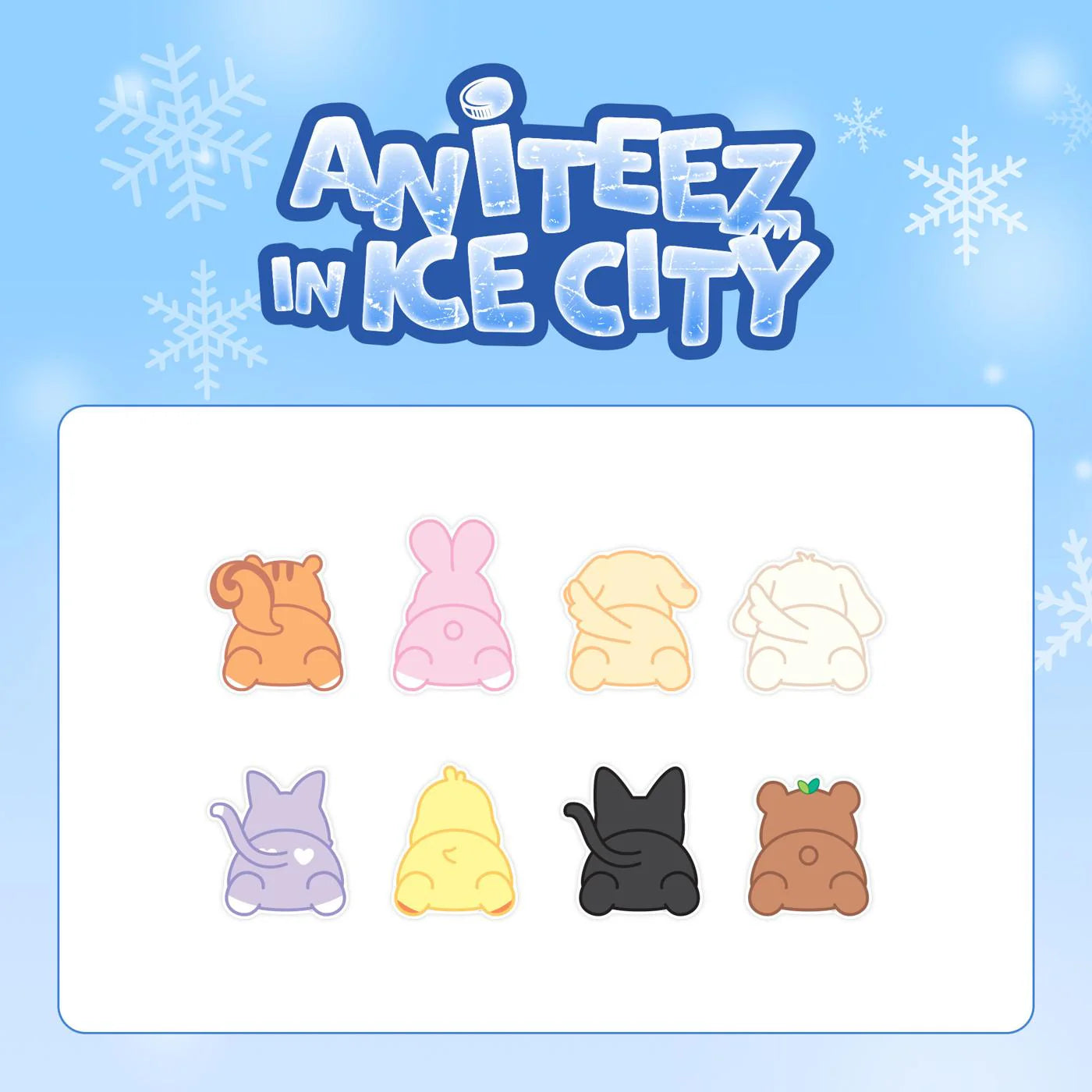 ATEEZ- 2024 ANITEEZ Mouse Pad / ANITEEZ IN ICE CITY / Official Merchandise