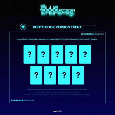 ZEROBASEONE - 5th Mini Album 'BLUE PARADISE'