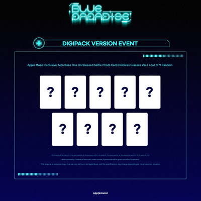 ZEROBASEONE - 5th Mini Album 'BLUE PARADISE' (Digipack Ver.)