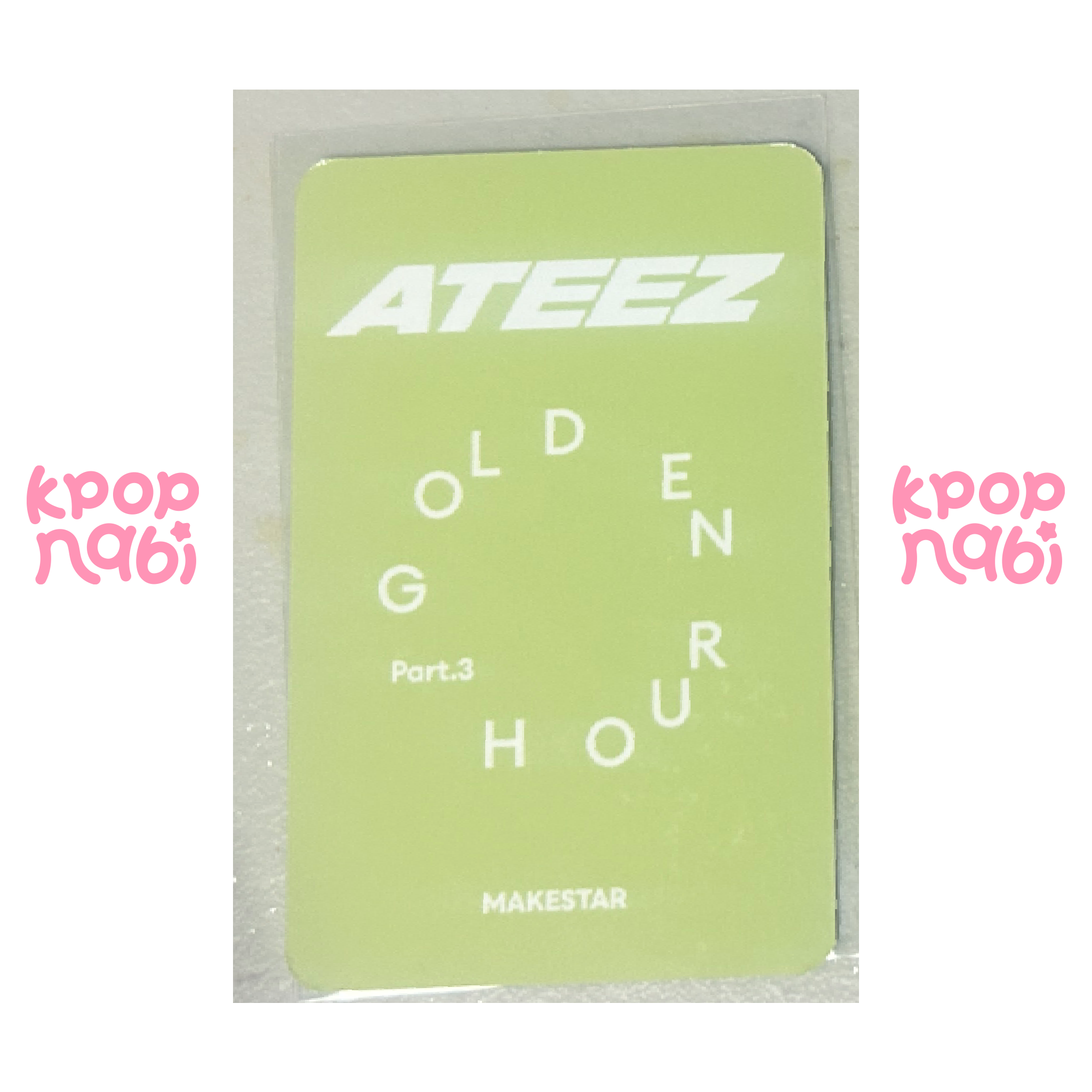 [PC] ATEEZ - Mingi 'GOLDEN HOUR : PART 3' MAKESTAR POB (DINOSAUR ver.)