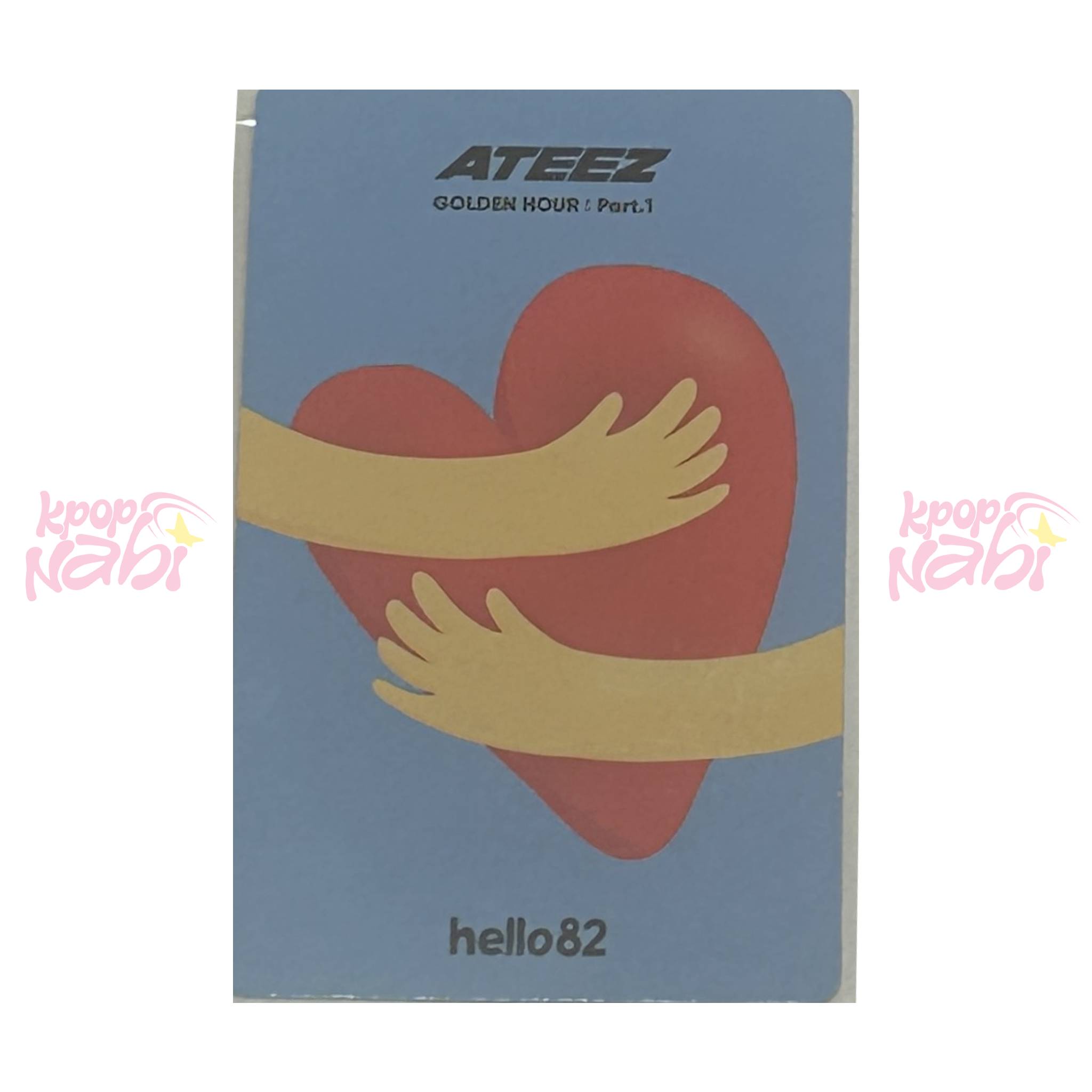 [PC] ATEEZ - Yunho 'GOLDEN HOUR : Part.1' HELLO82 US EXCLUSIVE (HUG)