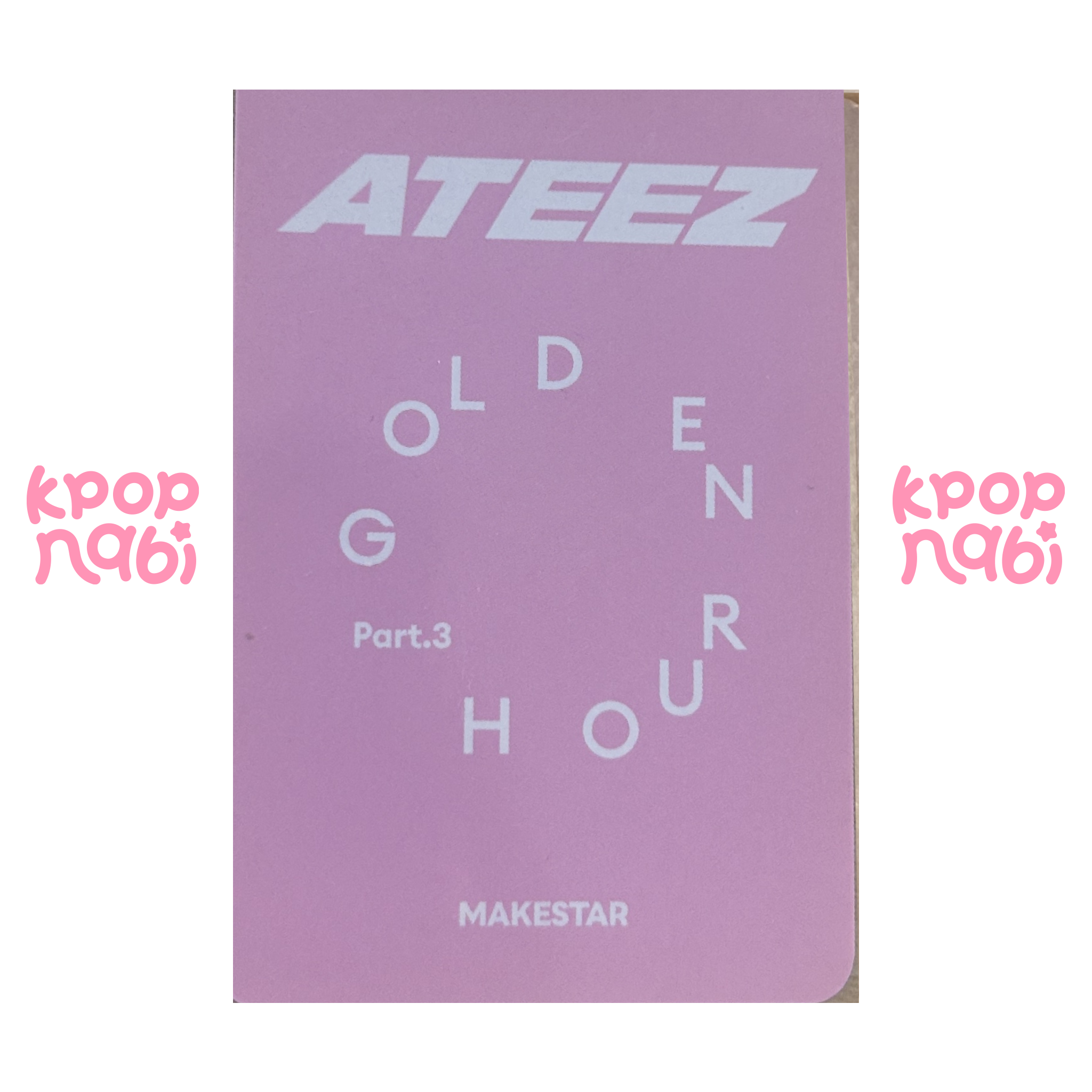 [PC] ATEEZ - ' GOLDEN HOUR : PART 3' MAKESTAR POP-UP LUCKY DRAW / CAT GAMER HEADPHONE