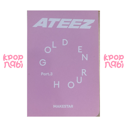 [PC] ATEEZ - ' GOLDEN HOUR : PART 3' MAKESTAR POP-UP LUCKY DRAW / CAT GAMER HEADPHONE