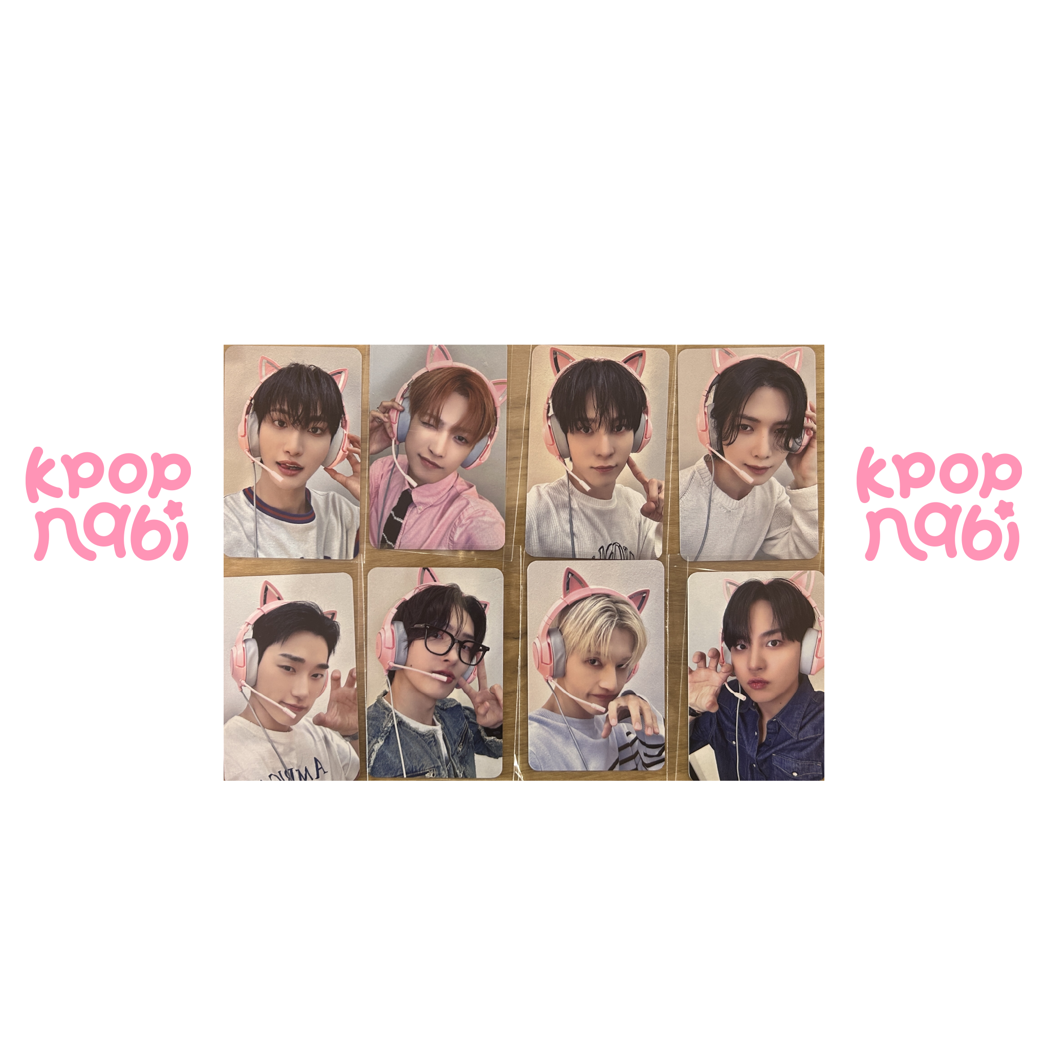 [PC] ATEEZ - ' GOLDEN HOUR : PART 3' MAKESTAR POP-UP LUCKY DRAW / CAT GAMER HEADPHONE