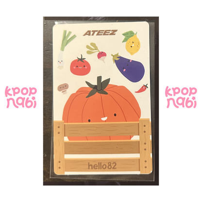 [PC] ATEEZ - Wooyoung 'Golden Hour: Part.3 IN YOUR FANTASY' HELLO82 EXCLUSIVE (VEGETABLE ver.)