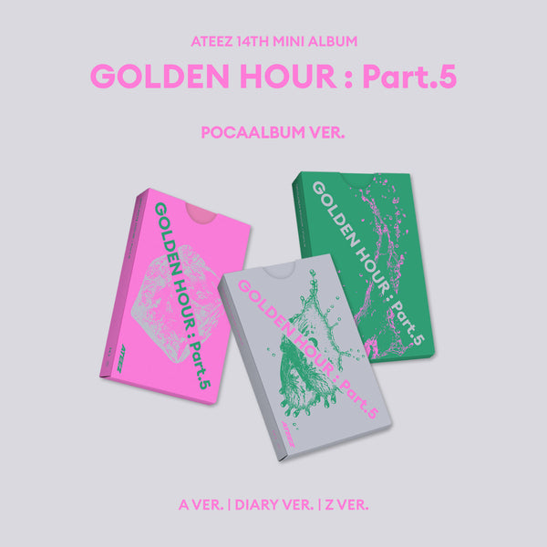 ATEEZ - 14th Mini Album 'GOLDEN HOUR : Part. 5' (POCAALBUM ver.)