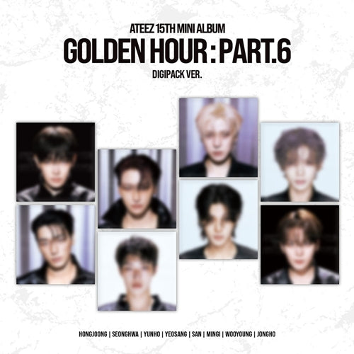 [PRE-ORDER] ATEEZ - 15th Mini Album 'GOLDEN HOUR : Part 6' (DIGIPACK ver.)