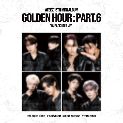 [PRE-ORDER] ATEEZ - 15th Mini Album 'GOLDEN HOUR : Part 6' (DIGIPACK UNIT ver.)