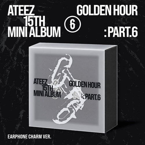[PRE-ORDER] ATEEZ - 15th Mini Album 'GOLDEN HOUR : Part 6' (Earphone Charm ver.)