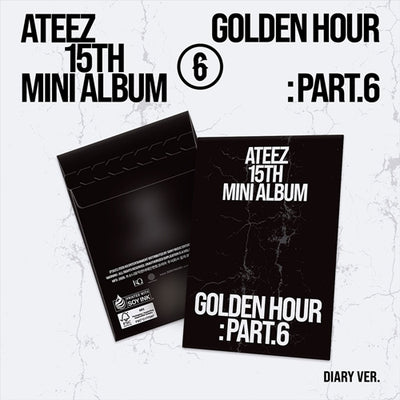 [PRE-ORDER] ATEEZ - 15th Mini Album 'GOLDEN HOUR : Part 6' (POCAALBUM ver.)