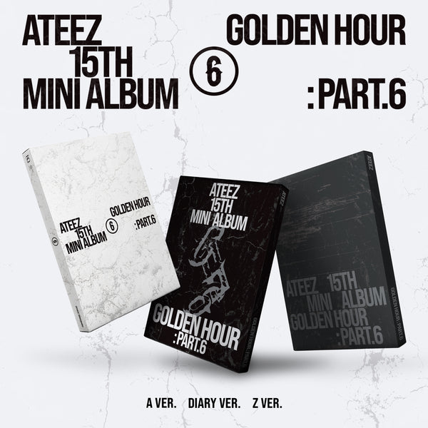 [PRE-ORDER] ATEEZ - 15th Mini Album 'GOLDEN HOUR : Part 6' (Standard ver.)