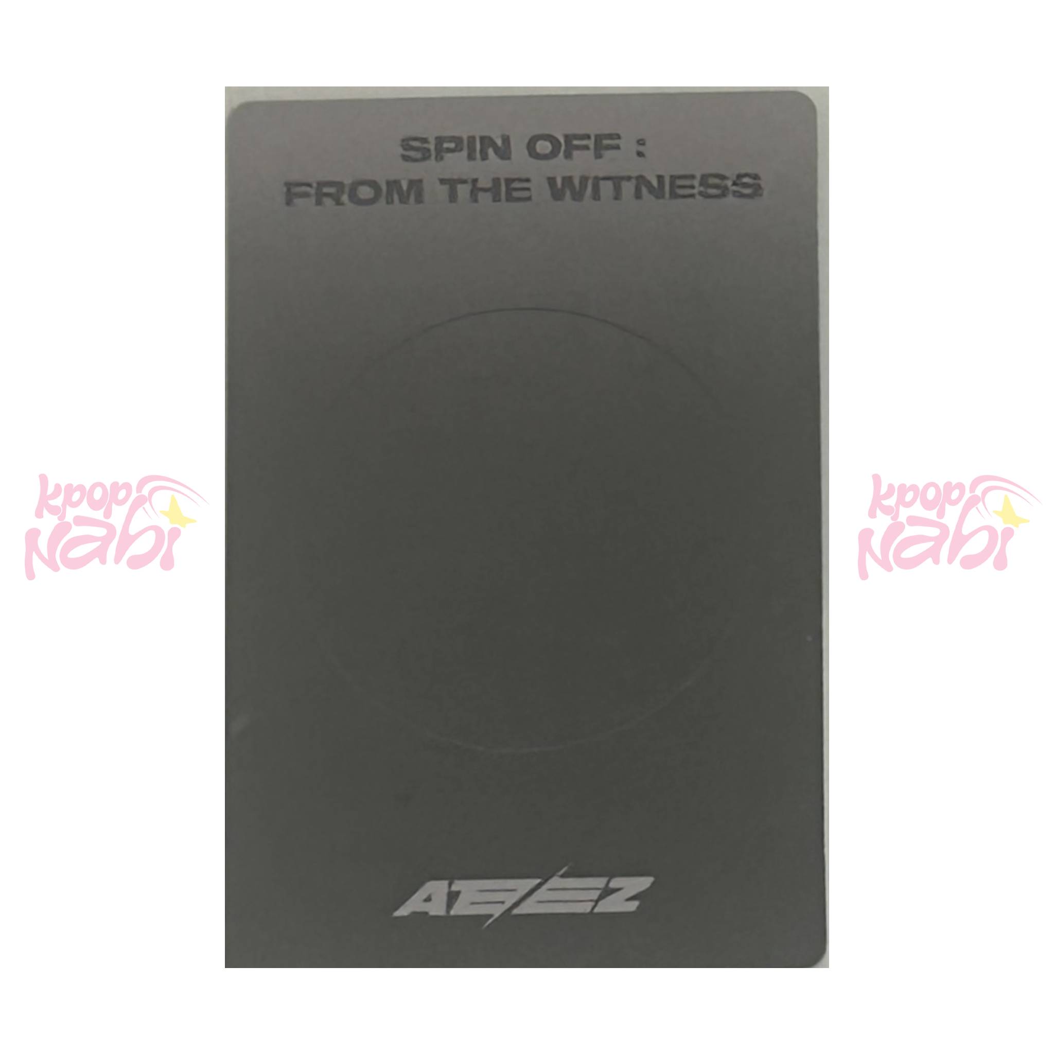 [PC] ATEEZ - Yunho 'SPIN OFF : FROM THE WITNESS' (Standard ver.)