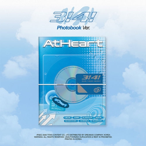 AtHeart - Single Album '3!4!' (Photobook Ver.)