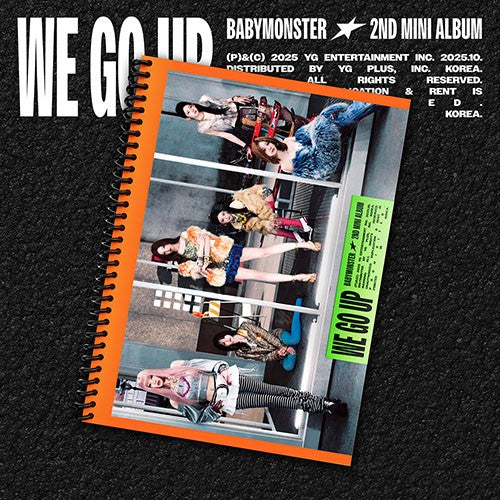 BABYMONSTER - 2nd Mini Album 'WE GO UP' (GO ver.)