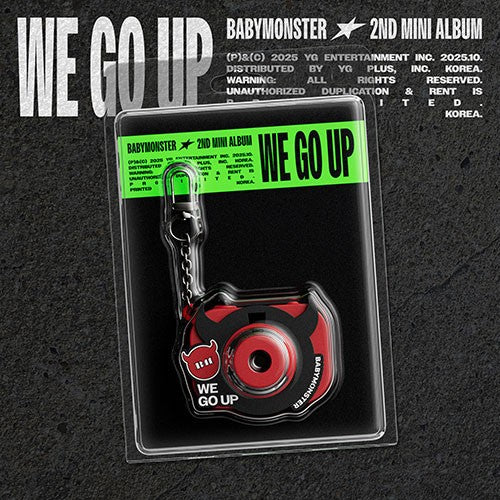 BABYMONSTER - 2nd Mini Album 'WE GO UP' (MINI BEAM KEYRING ver.)