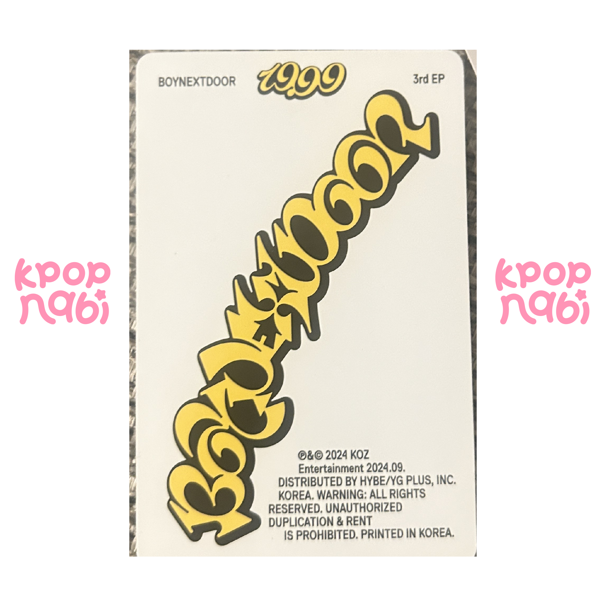 [PC] BOYNEXTDOOR - Woonhak '19.99' (Dangerous ver.)