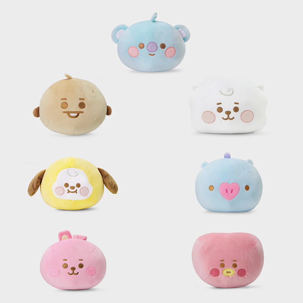 BT21 - BABY Mochi Face Cushion (M) / Official Merchandise