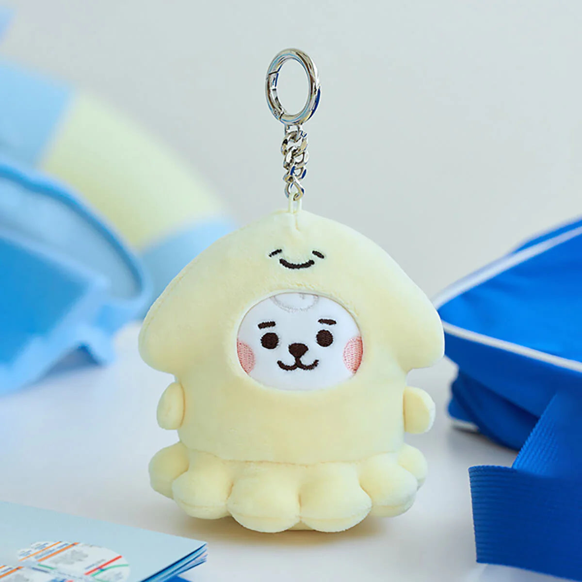 BT21 - RJ BABY Ocean Friends Mini Doll Keyring / Official Merchandise