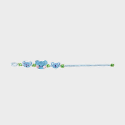 BT21 - BIG & TINY Embroidery Patch Bracelet / Official Merchandise